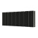 Стальной трубчатый радиатор отопления Empatiko Takt S2-952-200 Coal Black  Стальной трубчатый радиатор отопления Empatiko Takt S2-952-200 Coal Black