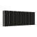 Стальной трубчатый радиатор отопления Empatiko Takt S2-952-200 Coal Black  Стальной трубчатый радиатор отопления Empatiko Takt S2-952-200 Coal Black