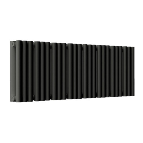 Стальной трубчатый радиатор отопления Empatiko Takt S2-952-200 Coal Black 