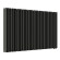 Стальной трубчатый радиатор отопления Empatiko Takt LR2-1192-500 Coal Black 