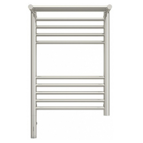 Электрический полотенцесушитель Сунержа Богема 3.0 с полкой 600х400 МЭМ левый (Без покрытия)