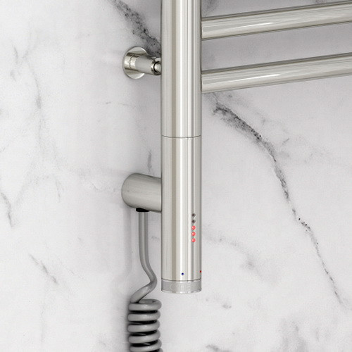 Электрический полотенцесушитель Сунержа Богема 3.0 с полкой 600х400 МЭМ левый (Без покрытия)