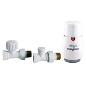 Комплект ​Vario Term ELEGANT проходной ELGS0206C/FP GW 1/2" х GZ 1/2" Белый