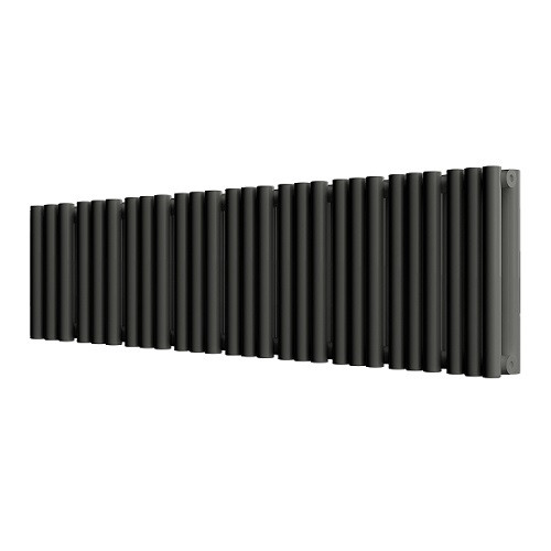 Стальной трубчатый радиатор отопления Empatiko Takt S2-1072-200 Coal Black 