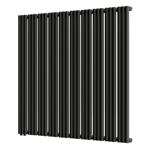 Стальной трубчатый радиатор отопления Empatiko Takt L1-1192-1750 Coal Black