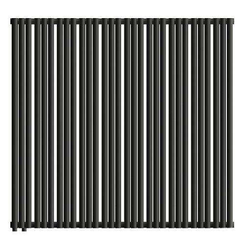Стальной трубчатый радиатор отопления Empatiko Takt L1-1192-1750 Coal Black