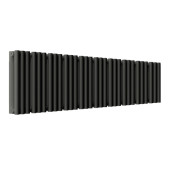 Стальной трубчатый радиатор отопления Empatiko Takt S2-1192-200 Coal Black  Стальной трубчатый радиатор отопления Empatiko Takt S2-1192-200 Coal Black