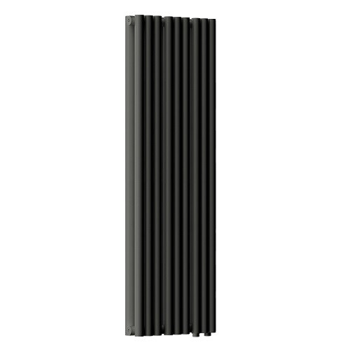 Стальной трубчатый радиатор отопления Empatiko Takt LR2-352-1750 Coal Black