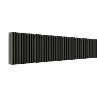 Стальной трубчатый радиатор отопления Empatiko Takt S2-2032-200 Coal Black Стальной трубчатый радиатор отопления Empatiko Takt S2-2032-200 Coal Black