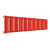 Стальной трубчатый радиатор отопления Empatiko Takt L1-1192-200 Scarlet Red