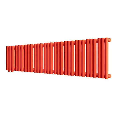 Стальной трубчатый радиатор отопления Empatiko Takt L1-1192-200 Scarlet Red