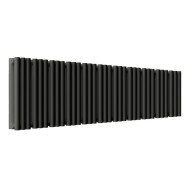 Стальной трубчатый радиатор отопления Empatiko Takt S2-1312-200 Coal Black  Стальной трубчатый радиатор отопления Empatiko Takt S2-1312-200 Coal Black