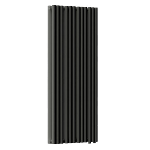 Стальной трубчатый радиатор отопления Empatiko Takt LR2-472-1750 Coal Black