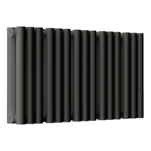 Стальной трубчатый радиатор отопления Empatiko Takt S2-592-200 Coal Black