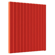 Стальной трубчатый радиатор отопления Empatiko Takt LR2-1552-2000 Scarlet Red