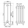 Чугунный радиатор отопления РАДIМАКС WINDSOR 500 (1 секция)  Чугунный радиатор отопления РАДIМАКС WINDSOR 500 (1 секция)