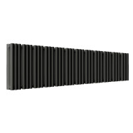 Стальной трубчатый радиатор отопления Empatiko Takt S2-1432-200 Coal Black  Стальной трубчатый радиатор отопления Empatiko Takt S2-1432-200 Coal Black
