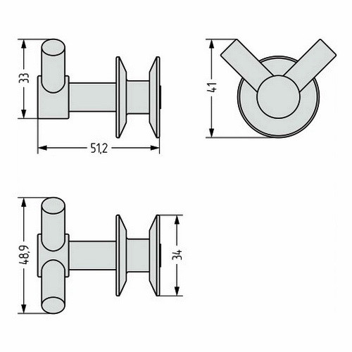 Вешалка Сунержа Виктория (Без покрытия) Вешалка Сунержа Виктория (Без покрытия)
