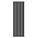 Стальной трубчатый радиатор отопления Empatiko Takt S1-472-2000 Coal Black