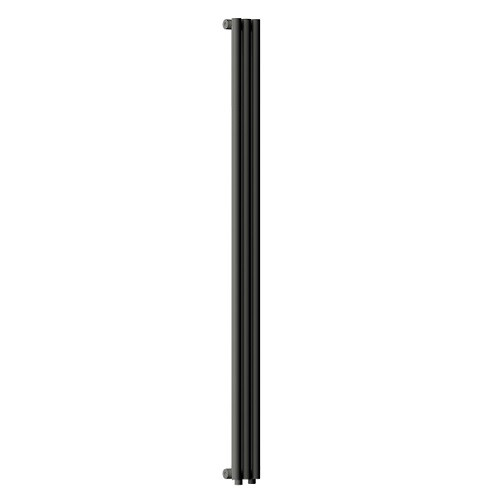 Стальной трубчатый радиатор отопления Empatiko Takt R1-112-2000 Coal Black