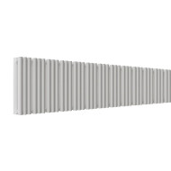 Стальной трубчатый радиатор отопления Empatiko Takt S2-1672-200 Cream Grey