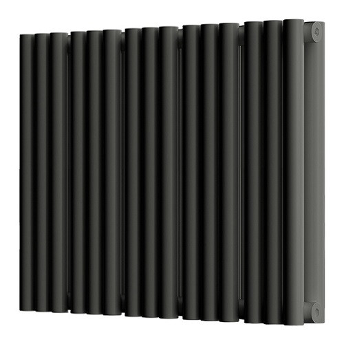 Стальной трубчатый радиатор отопления Empatiko Takt S2-592-300 Coal Black  Стальной трубчатый радиатор отопления Empatiko Takt S2-592-300 Coal Black