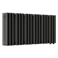 Стальной трубчатый радиатор отопления Empatiko Takt LR2-712-200 Coal Black