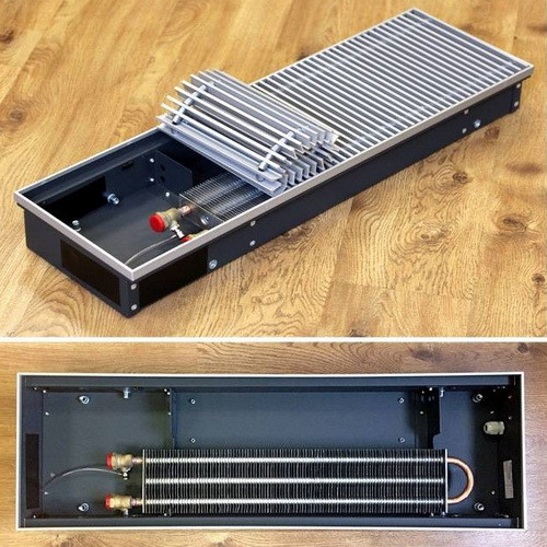 Конвектор внутрипольный VELAR KWH 350-85-2600, с решеткой цвет - Серебро Конвектор внутрипольный VELAR KWH 350-85-2600, с решеткой цвет - Серебро