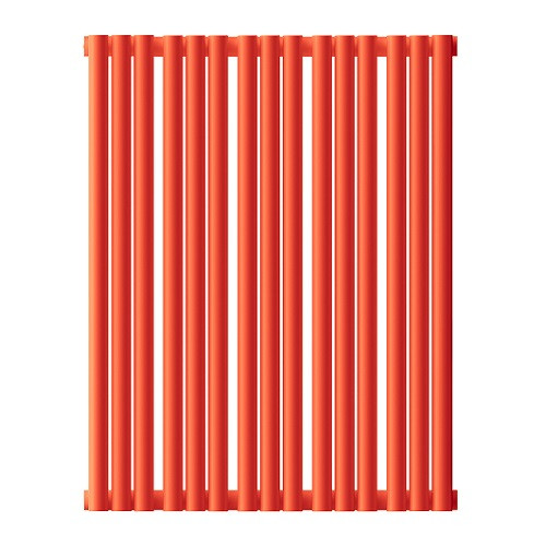 Стальной трубчатый радиатор отопления Empatiko Takt S1-592-500 Scarlet Red Стальной трубчатый радиатор отопления Empatiko Takt S1-592-500 Scarlet Red