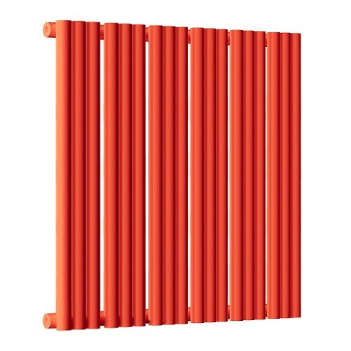 Стальной трубчатый радиатор отопления Empatiko Takt S1-712-500 Scarlet Red