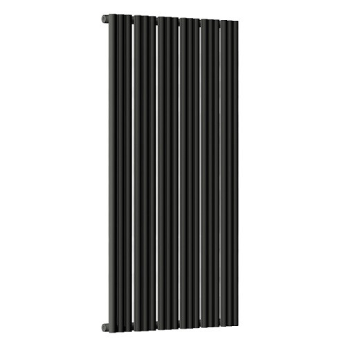 Стальной трубчатый радиатор отопления Empatiko Takt S1-712-2000 Coal Black