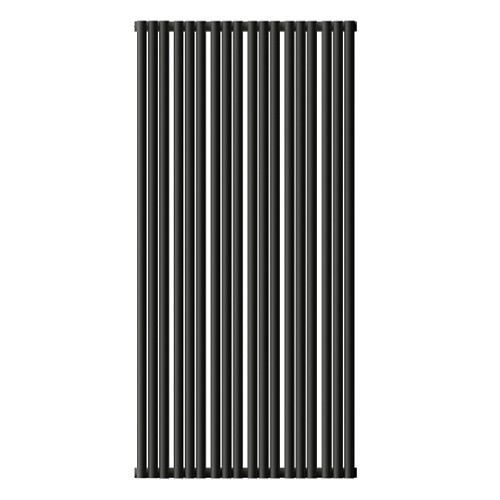 Стальной трубчатый радиатор отопления Empatiko Takt S1-712-2000 Coal Black