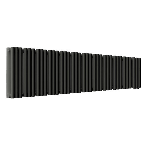 Стальной трубчатый радиатор отопления Empatiko Takt LR2-1552-200 Coal Black