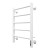 Электрический полотенцесушитель Larusso Феличия П5 400х600, RAL 9003 (сигнальный белый)