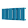 Стальной трубчатый радиатор отопления Empatiko Takt S1-712-200 Evening Blue