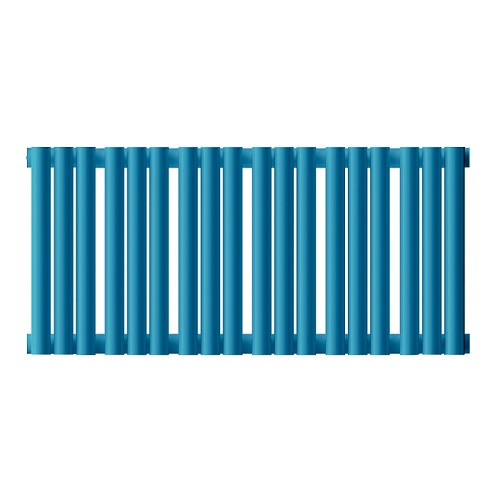 Стальной трубчатый радиатор отопления Empatiko Takt S1-712-200 Evening Blue