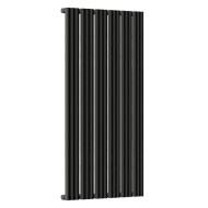 Стальной трубчатый радиатор отопления Empatiko Takt S1-832-2000 Coal Black