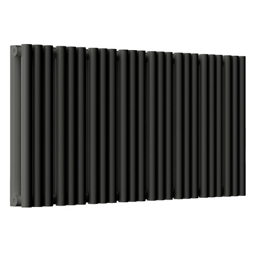 Стальной трубчатый радиатор отопления Empatiko Takt S2-952-300 Coal Black 