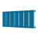 Стальной трубчатый радиатор отопления Empatiko Takt S1-832-200 Evening Blue