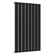 Стальной трубчатый радиатор отопления Empatiko Takt S1-952-2000 Coal Black