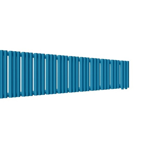 Стальной трубчатый радиатор отопления Empatiko Takt R1-2032-200 Evening Blue