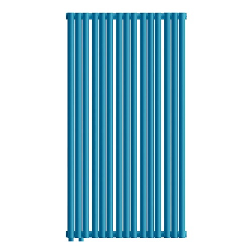 Стальной трубчатый радиатор отопления Empatiko Takt L1-592-1750 Evening Blue