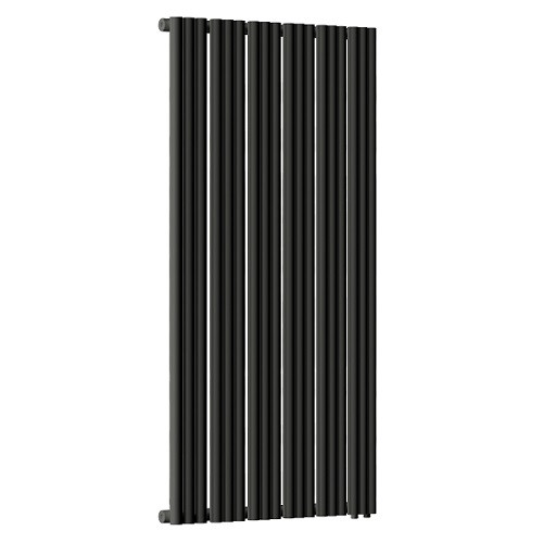 Стальной трубчатый радиатор отопления Empatiko Takt R1-712-2000 Coal Black