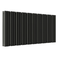 Стальной трубчатый радиатор отопления Empatiko Takt S2-1192-300 Coal Black 