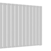 Стальной трубчатый радиатор отопления Empatiko Takt R1-1552-1750 Silk White