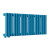 Стальной трубчатый радиатор отопления Empatiko Takt L1-712-200 Evening Blue