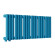 Стальной трубчатый радиатор отопления Empatiko Takt L1-712-200 Evening Blue