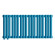 Стальной трубчатый радиатор отопления Empatiko Takt L1-712-200 Evening Blue