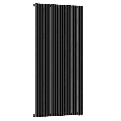 Стальной трубчатый радиатор отопления Empatiko Takt R1-832-2000 Coal Black