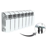 Алюминиевый радиатор отопления Rifar Alum Ventil 200 10 секций